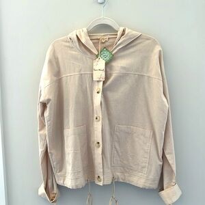 Hem &Thread Women’s lightweight hoodie size M